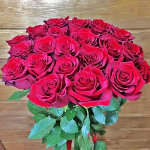 25 роз - премиум